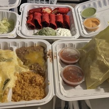 Burger Express and Mexican Grill - Enchiladas compadres w/ chicken & armandos taquitos w/ bomb sauces. - Burgers Near Me - Simi Valley, California Burger Express and Mexican Grill - Enchiladas compadres w/ chicken & armandos taquitos w/ bomb sauces. - Burgers Near Me - Simi Valley, California