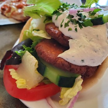 Filos Greek Taverna - Falafel wrap - Greek Near Me - Northampton, Massachusetts