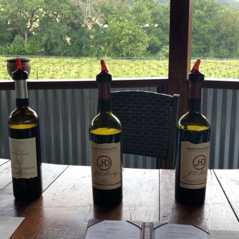 Martin Ranch Winery - Tasting gazebo - Wineries Near Me - Gilroy, California