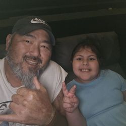 Cinelux Gilroy Café & Lounge - My god daughter and I at Moana