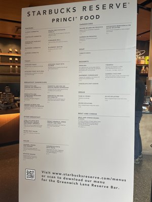 Menu photo 3 Starbucks Reserve New York, NY Menu photo 3 Starbucks Reserve New York, NY