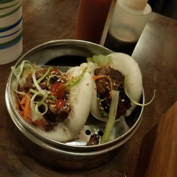 Ramen Lab Eatery - Pork belly bao buns with kimchi - Ramen Near Me - Boca Raton, Florida Ramen Lab Eatery - Pork belly bao buns with kimchi - Ramen Near Me - Boca Raton, Florida