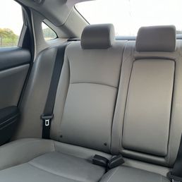 Removed stains from seats