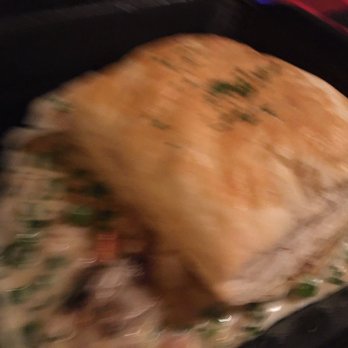 The Local 218 - This is a terrible picture of the chicken pot pie - sorry! It had the most savory sauce and the puff pastry was flakey and delightful. - Seafood Near Me - Brainerd, Minnesota