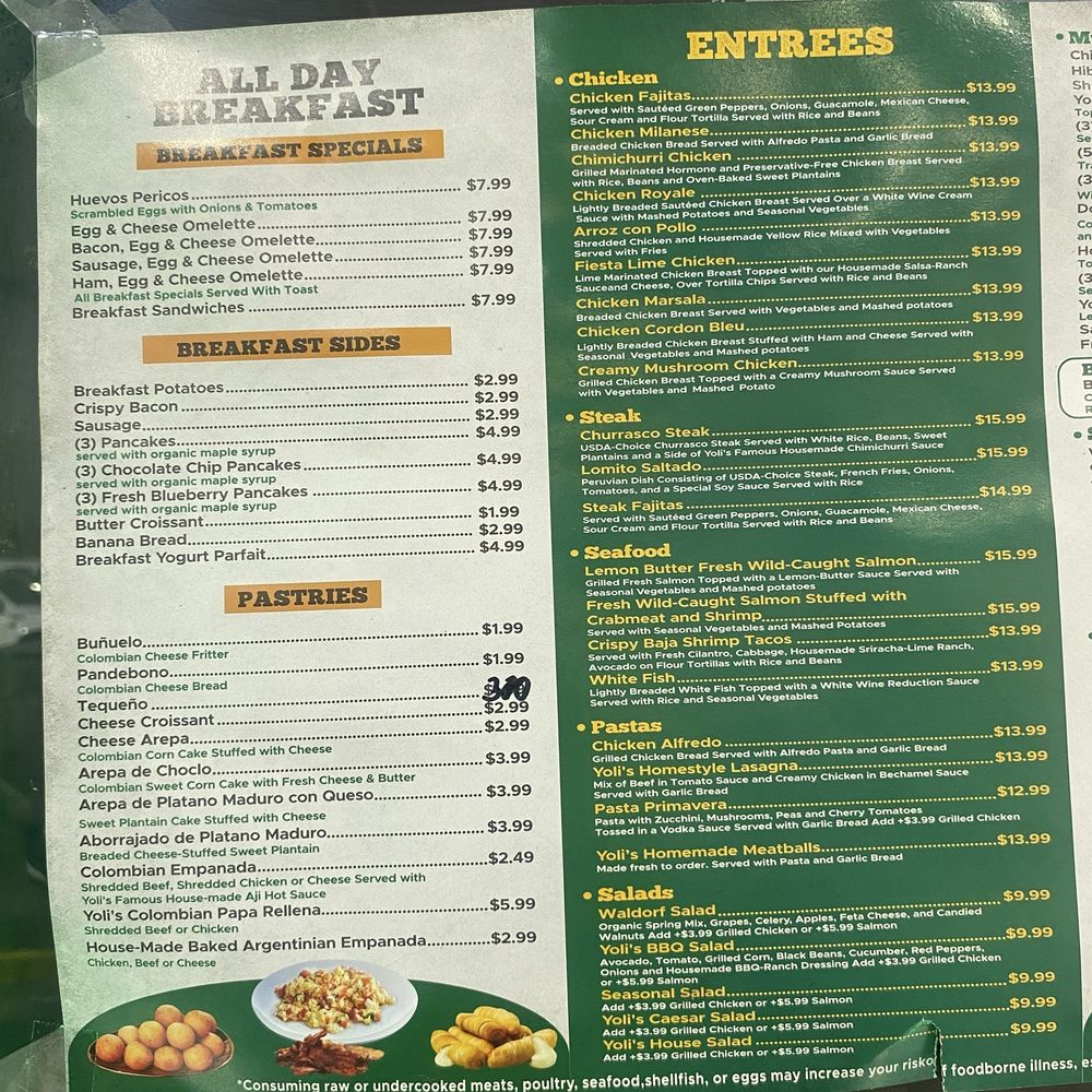 Menu Menu