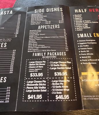 Menu photo 2 La Slice Pizzeria Islandia, NY