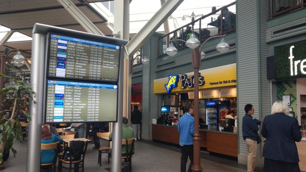 Pajo's Fish & Chips at YVR Airport by null