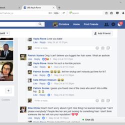 This is Kayla Rowe and her friend's bashing me on fb.. Just to show you how nasty they are to customers.