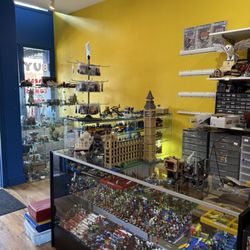 Minifigs Bricks and More - One of many displays