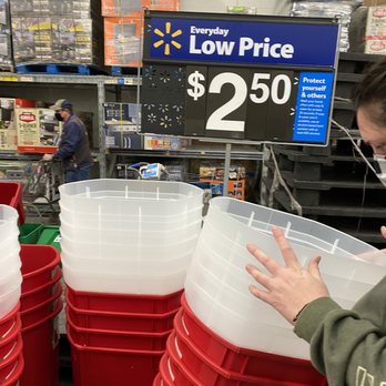 Walmart Supercenter - a woman wearing a face mask - Grocery Near Me - Batavia, New York