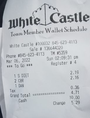 White Castle by null