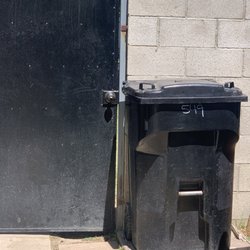 A 1 Machinery & Welding - Image of What the gate looked like before A1 repaired what 4 others failed to