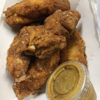Harlem Shake - Chicken strips with honey mustard - American Near Me - New York, New York Harlem Shake - Chicken strips with honey mustard - American Near Me - New York, New York