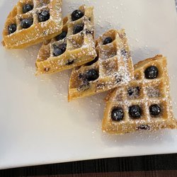 Cafe 63 - The blueberry waffles