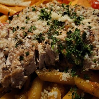 Rustico Wood Fired Grill and Wine Bar - Chicken and penne in vodka sauce - Bars Near Me - Flower Mound, Texas Rustico Wood Fired Grill and Wine Bar - Chicken and penne in vodka sauce - Bars Near Me - Flower Mound, Texas