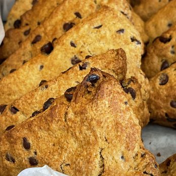 John Edward's Market - Pumpkin-chocolate chip scones. My wife loved these and they were light and flaky. - Beer, Wine & Spirits Near Me - Ellsworth, Maine