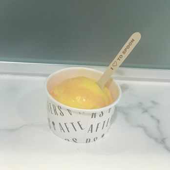 Afters Ice Cream - Peach mango sorbet VEGAN FRIENDLY - Ice Cream & Frozen Yogurt Near Me - Oxnard, California