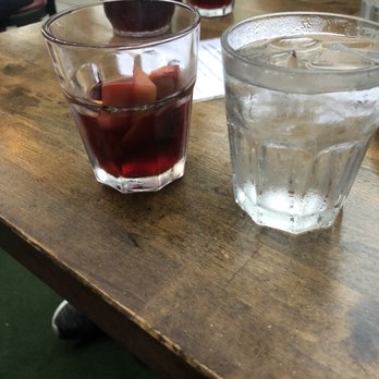 Cha Cha Cha - Sangrias and some water to keep me from getting drunk - Caribbean Near Me - San Francisco, California