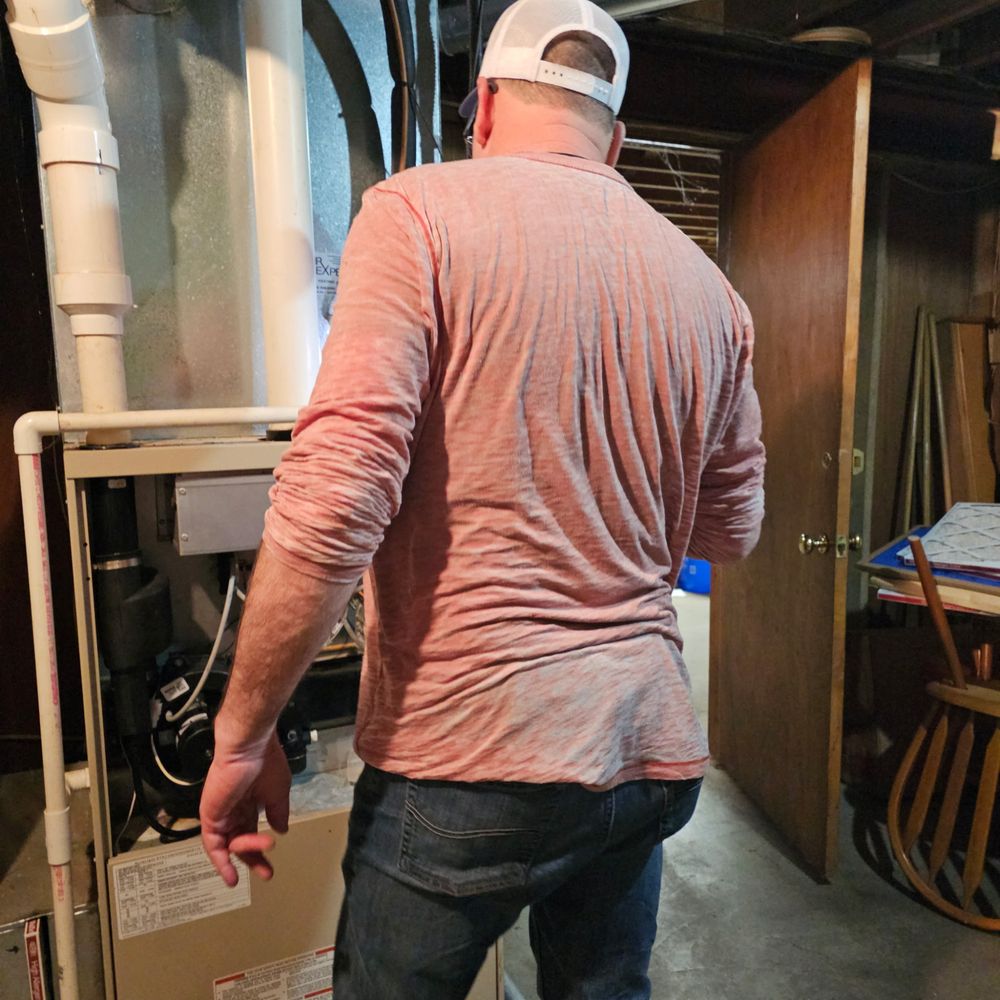 Slide of Couch Heating Cooling and Plumbing