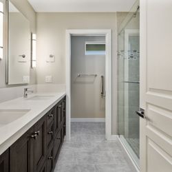 Cecilia Gunning Interior Design - Santa Rosa Oakmont main bath
