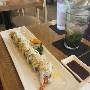 Blue Fish - Blueberry Mojito Hawaiian Roll - Japanese Near Me - Ocean City, Maryland