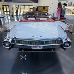 Woody's Classic Cars and Baseball Museum - 59 Cadillac DeVille convertible.