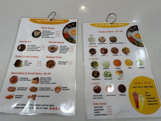 Menu photo 5 Bibim Express Federal Way, WA Menu photo 5 Bibim Express Federal Way, WA