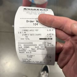 Costco Wholesale - Churros for a limited time.