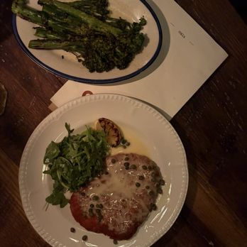 Sotto - Breaded Pork Loin and Broccolini - Italian Near Me - Cincinnati, Ohio Sotto - Breaded Pork Loin and Broccolini - Italian Near Me - Cincinnati, Ohio