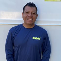 Heads Up Lawn Sprinklers - Jose has years of experience in the industry and takes great pride in his work.   Always with a smile!