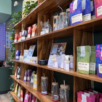 Scented Leaf Tea House - Tea wall - Coffee & Tea Near Me - Tucson, Arizona