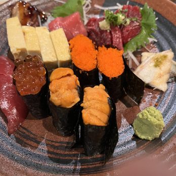 Jin Sho - uni Tamago Ikura akami Tuna Blue Fin unagi - Japanese Near Me - Palo Alto, California Jin Sho - uni Tamago Ikura akami Tuna Blue Fin unagi - Japanese Near Me - Palo Alto, California
