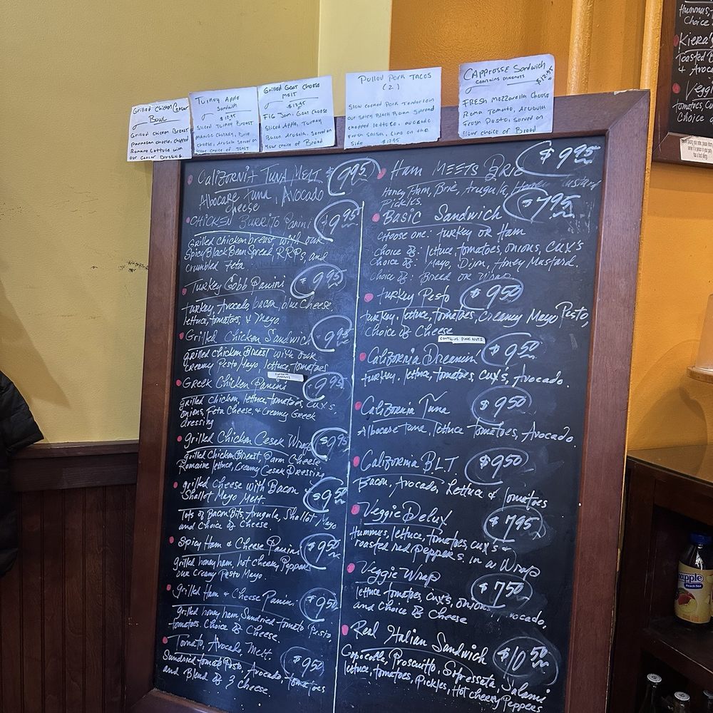 Berkeley Perk Cafe - Sandwich and lunch menu 2026 - Sandwiches Near Me - Boston, Massachusetts