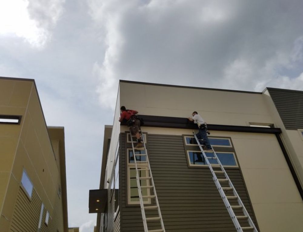 Slide of Military Roofing