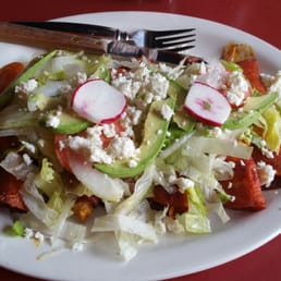 Enchiladas.  6 dollars!