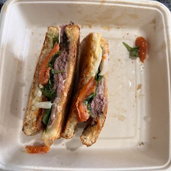 First Watch - Pitiful roast beef sandwich made with only 2 slices of roast beef! - Breakfast & Brunch Near Me - Boynton Beach, Florida