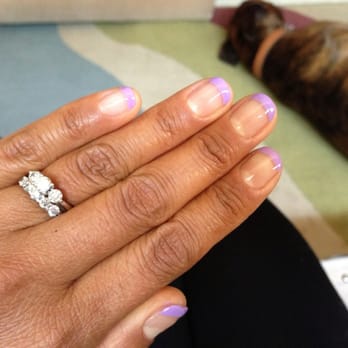 Waynita Nails - Lavender French Shellac Manicure :) - Nail Salons Near Me - Kirkland, Washington Waynita Nails - Lavender French Shellac Manicure :) - Nail Salons Near Me - Kirkland, Washington