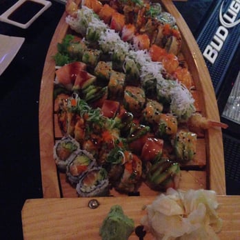Red Maple - Sushi boat (when you order enough for an army) - Sushi Bars Near Me - Silver Spring, Maryland Red Maple - Sushi boat (when you order enough for an army) - Sushi Bars Near Me - Silver Spring, Maryland