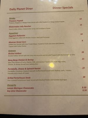 Menu photo 4 Daily Planet Diner Lagrangeville, NY