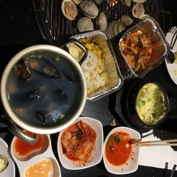 Obaltan - The dinner spread - Korean Near Me - Fort Lee, New Jersey