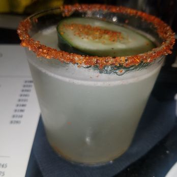 Blanco Colima - Jalapeno margarita by Hugo. He takes his time crafting this tasty delight. - International Near Me - México, D.F., DIF Blanco Colima - Jalapeno margarita by Hugo. He takes his time crafting this tasty delight. - International Near Me - México, D.F., DIF
