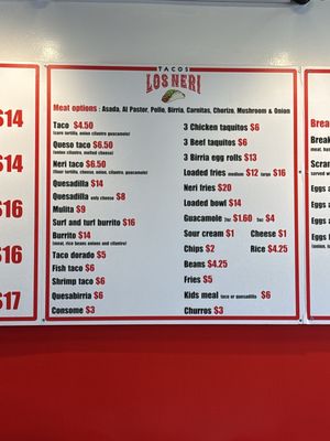 Menu photo 4 Tacos Los Neri Henderson, NV Menu photo 4 Tacos Los Neri Henderson, NV