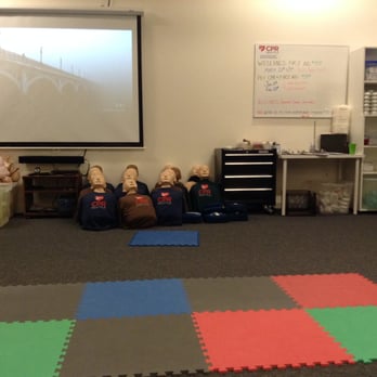 CPR Seattle - Front of the room - First Aid Classes Near Me - Seattle, Washington