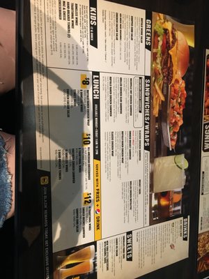Menu photo 2 Buffalo Wild Wings Cedar Hill, TX