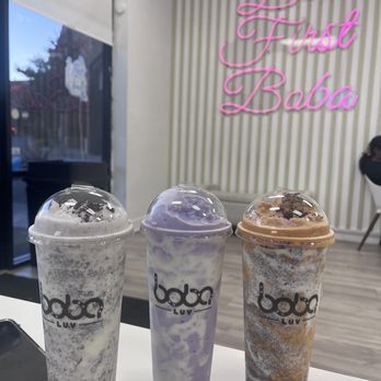 Boba Luv - Cookies n cream, taro haven, dirty tiger - Desserts Near Me - Fairfield, California
