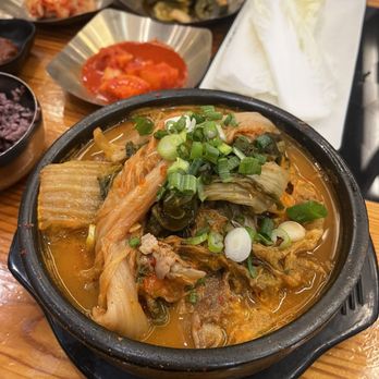 Byung Chun Soondae - Pork bone soup - Korean Near Me - Flushing, New York