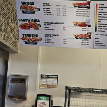 Wingstop - Their menu Nov 2024 - Chicken Wings Near Me - Garden Grove, California