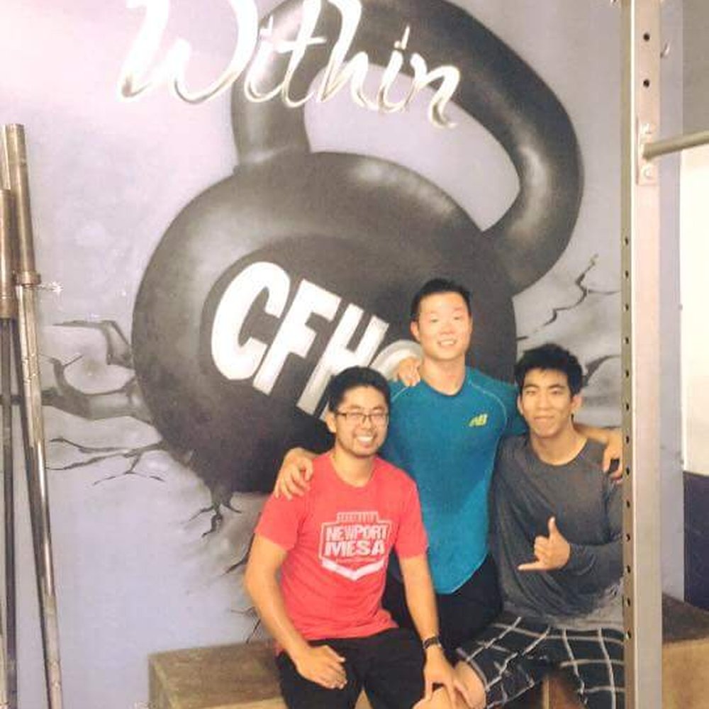 Brothas and me dropping in for the Saturday 9:30a class!