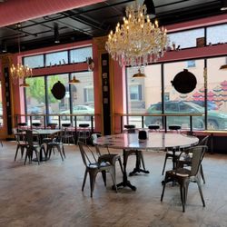 Voodoo Doughnut - Seating area