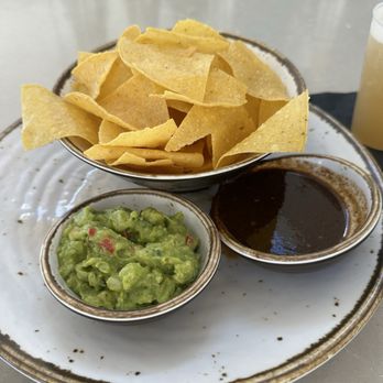 Rooftop at the Roosevelt - Chips & fire roasted salsa and guacamole. That salsa is hot! - Swimming Pools Near Me - New Orleans, Louisiana Rooftop at the Roosevelt - Chips & fire roasted salsa and guacamole. That salsa is hot! - Swimming Pools Near Me - New Orleans, Louisiana